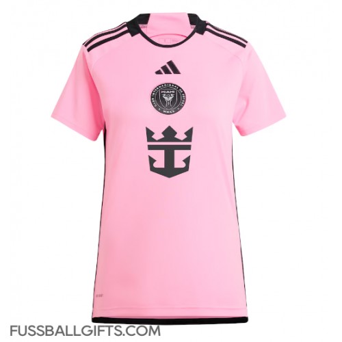 Inter Miami Fußballbekleidung Heimtrikot Damen 2024-25 Kurzarm